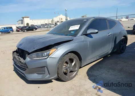 2019 Hyundai Veloster 2.0 z USA, uszkodzony, nr VIN KMHTG6AF8KU017375
